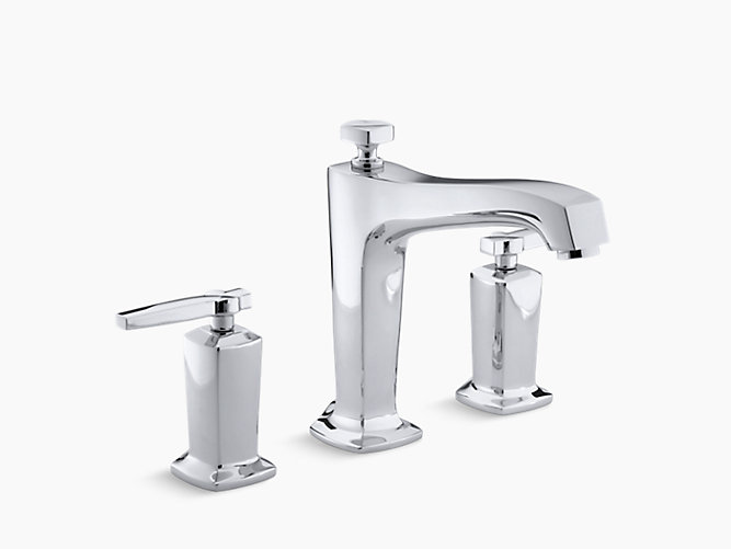K T16236 4 Margaux Diverter Bath Faucet Trim With Lever Handles